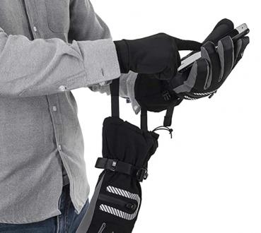 ROCKBROS | Handschuhe – Frühling / Herbst, Winddicht, Touchscreen, Vollfinger für Outdoor-Sportarten